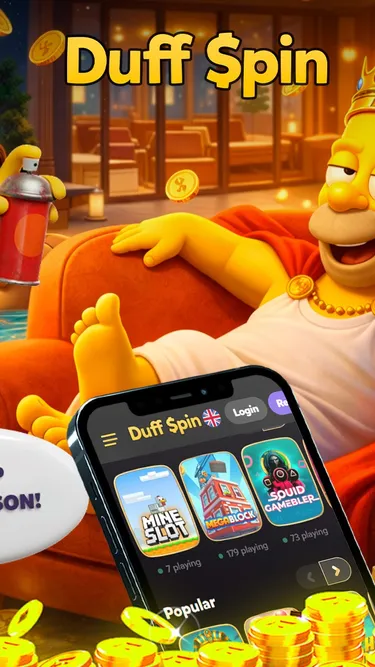 Duff Spin: Real UK Slots Screenshot